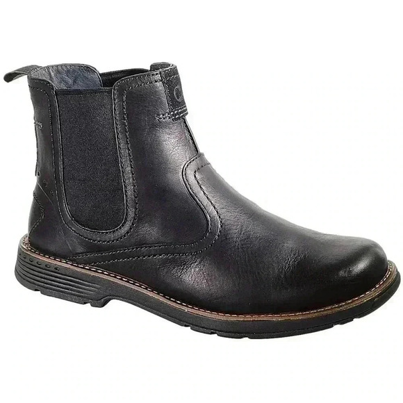 Merrell‎ Realm Black Leather Pull On Boot Men’s Size 8 main image 8